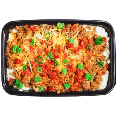 (K) Beef Loaded Cauliflower Mash