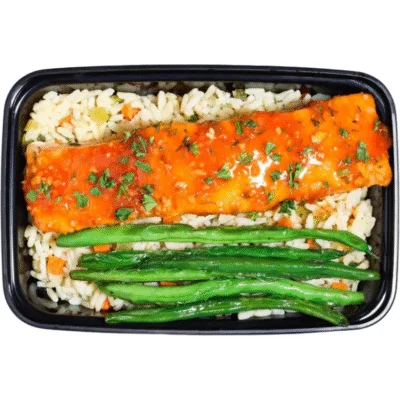 Island Glazed Salmon