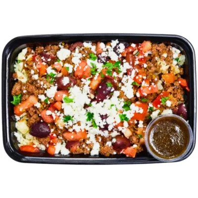 (K) Greek Burger Bowl
